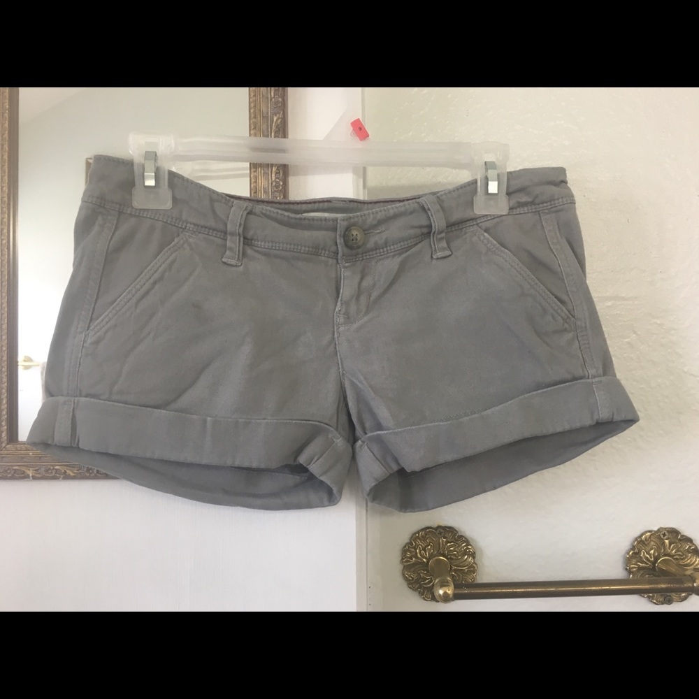 Gray Hollister Shorts Stretch
